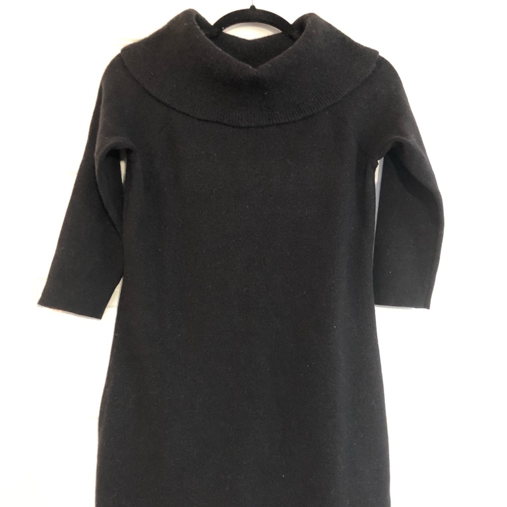 Ann Taylor Black sweater dress